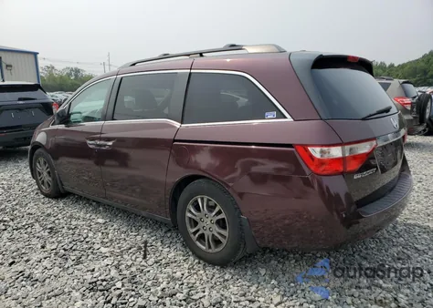 2012 Honda Odyssey Exl из США, поврежденный, VIN 5FNRL5H65CB069177